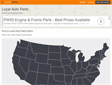 Tablet Screenshot of localautoparts.net
